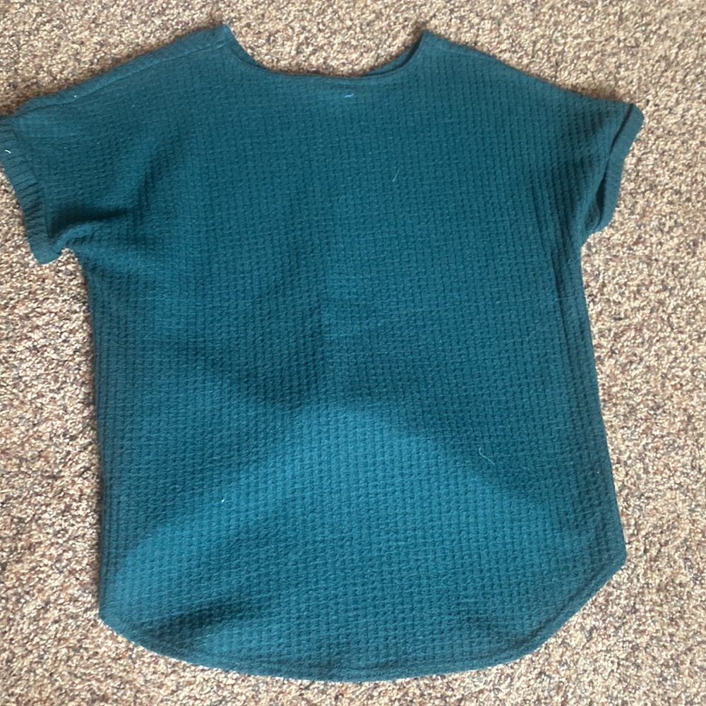 Stylish green top